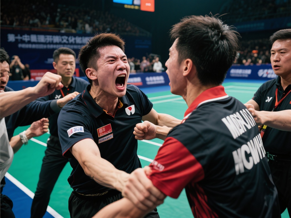 以某次公开赛为例，比赛中一名选手因对手的挑衅性语言