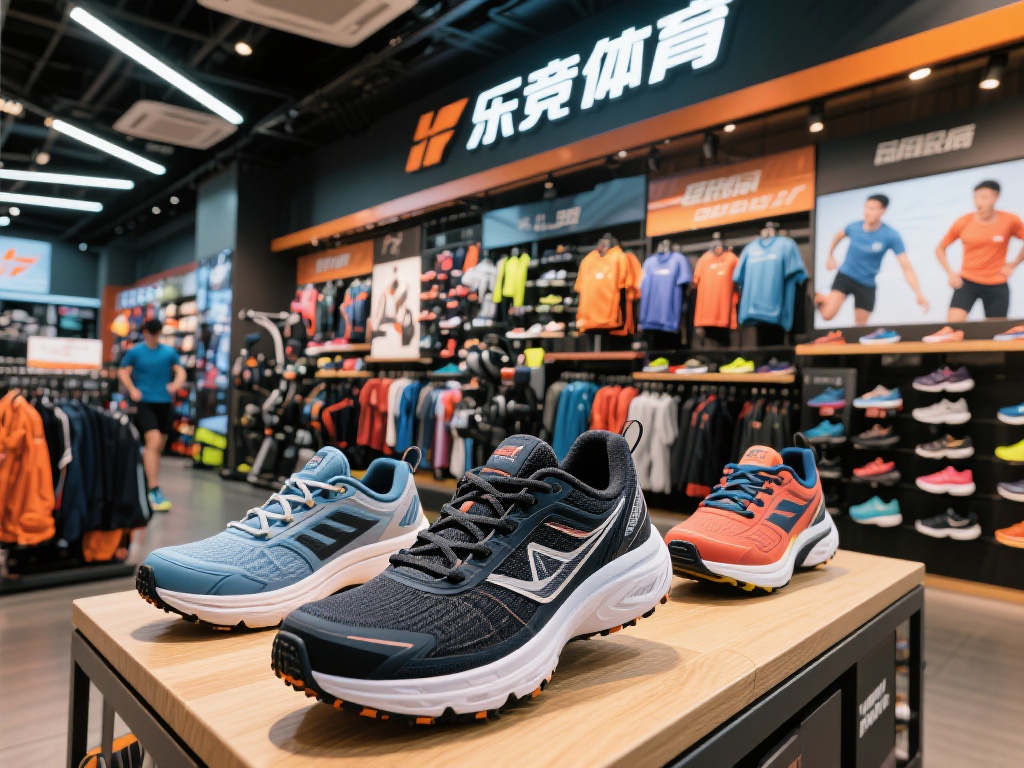 在众多体育用品店中，乐竞体育店之所以脱颖而出，离不